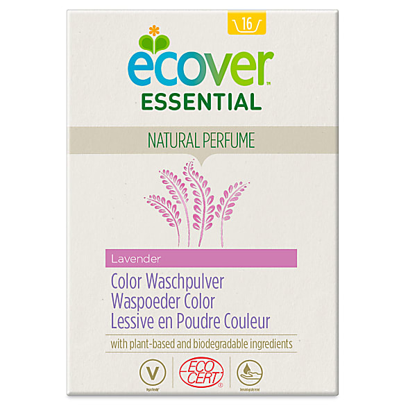 Essential Lessive en Poudre Couleur Lavande (1,2kg)